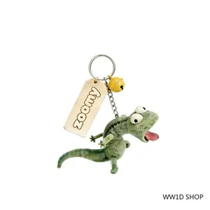 Adorable Plush Lizard Keychain, 3D Soft Stuffed Animal Doll, Funny Cute Pendant, Perfect Gift for Friends