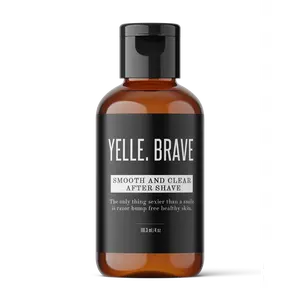 YELLE. Brave Smooth and Clear After Shave - Foam Cleanser with Daily Nourishing Benefits, Lightening and Lavender Notes Antibacterial Blend