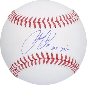 Francisco Lindor New York Mets Autographed Baseball with "Mr. Smile" Inscription - Fanatics Authentic Certified