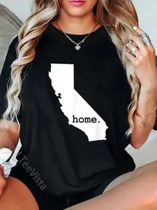 100% Cotton California Home Shirt California Shirts T-Shirt