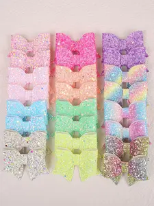 8 Piece Onion Powder Bow Hair Clips, Super Cute Clips, Women Girls Teenage Bangs Side Clip, Perfect Fashion Accessory for Vacation Travel Daily Parties