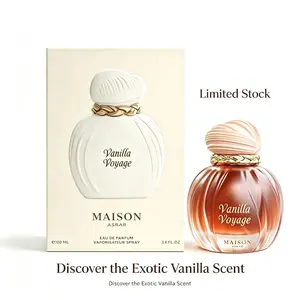 Vanilla Gourmand Perfume 100ML, Sweet Caramel Honey Eau De Parfum, Edp Perfume Fragrance, Amber & Musk, Long Lasting Unisex Fragrance, Vanilla Voyage