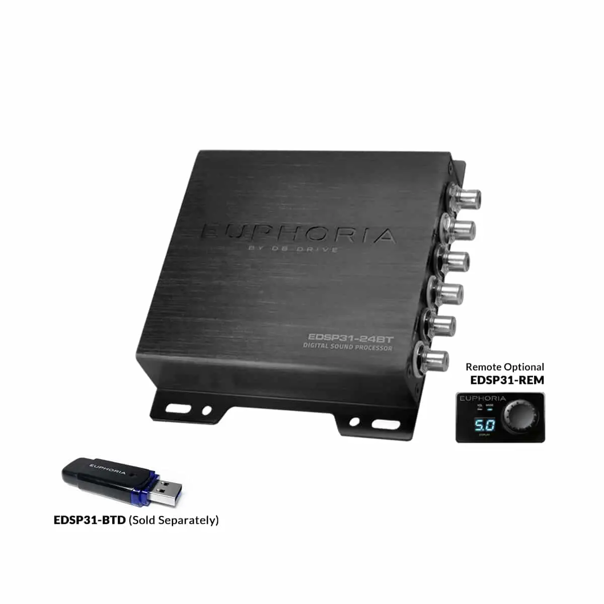 EDSP31-24BT : 4-Channel 31 Band DSP