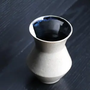 Angular Speckled Vase by Helix Ceramix