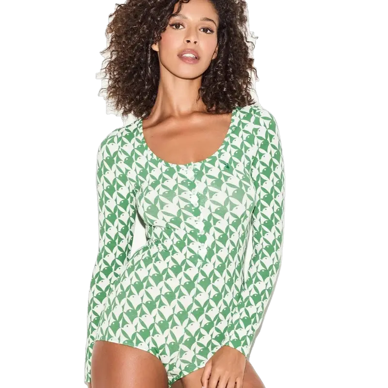 The Playboy Cozy Sleep Onesie