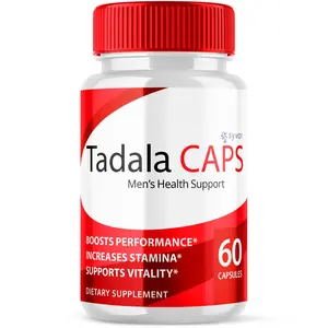 Tadala Advanced for Men Max Strength Tadala Formula Supplement 60 Capsules Healthcare Fitness Natural Vitamin