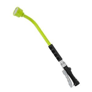 RESTMO Heavy Duty Full Metal 24 Inches Watering Wand, Gentle Soft Full Shower Sprayer Wand with Lockable Front Trigger