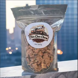 Choo Choo Chow chocolate Butterfinger Muddy Buddies