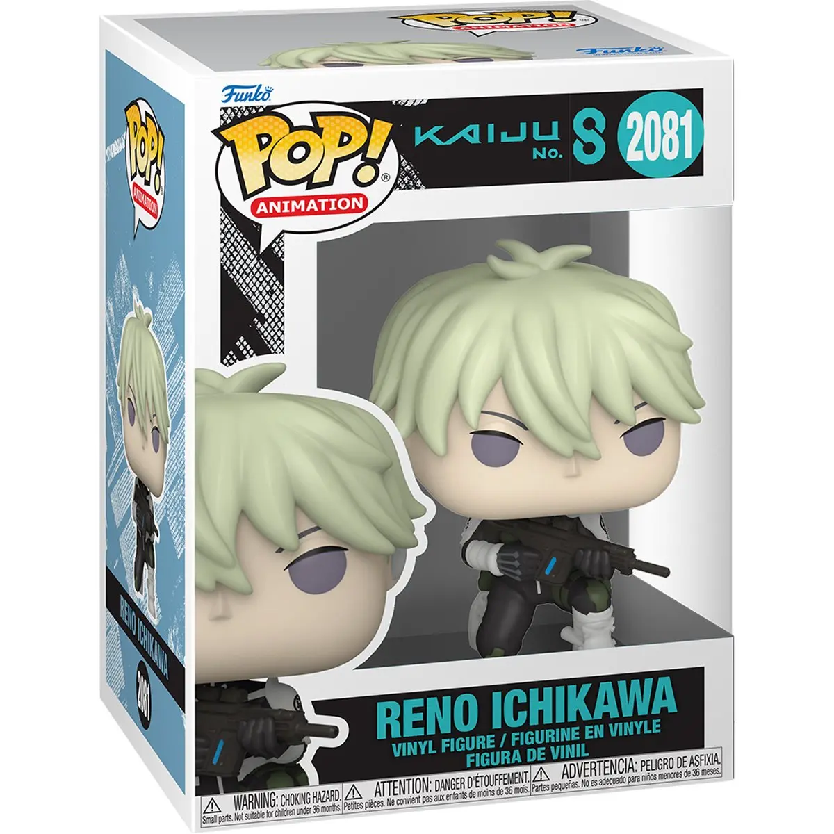 Funko Kaiju No. 8 Reno Ichikawa Vinyl Figure #2081 - Anime Character Collectible, Kaiju Figurine, Series Display Piece for Fans of the Series