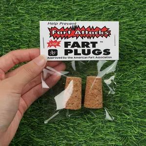 1pc Fart Plugs With Prescription Bag, Funny Gag Gifts, Humorous Gift, Birthday Party Gift, Christmas Stocking Stuffers, Joke, Amusing Appeal, Comedy, Comic Value