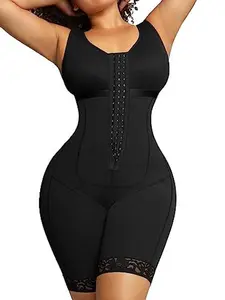 R3D INK Shapewear for Women Tummy Control Fajas Colombianas Postpartum Full Body Shaper Butt Lifter Comfort Compression