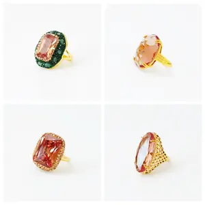 Zultanite Color Changing Ring for Women & girlfriend, Adjustable Band Cocktail Ring, Wedding, Engagement, Party, Gift Jewelry, Costume Rhinestone Jewelry, Unique Anniversary Ring, Cubic Zirconia Imitation Diamond Moissanite Rings, Chunky Ring