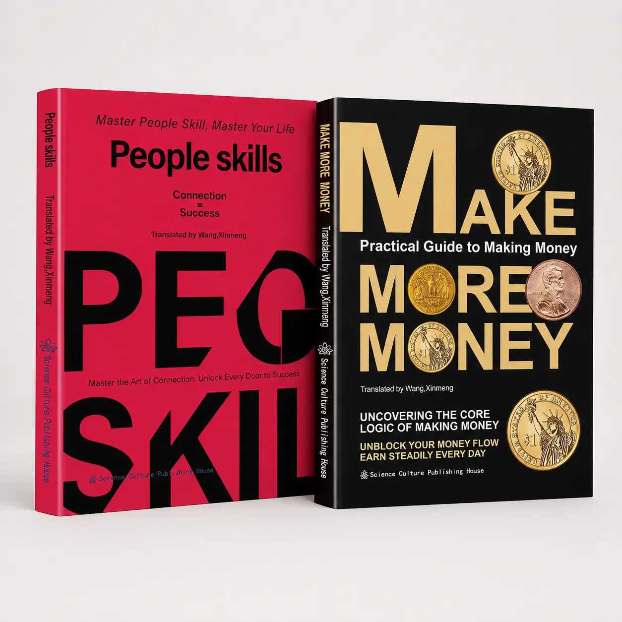 【FY Books】People Skills & Money-Making Combo: Communication Guide + Wealth Mindset Manual | Learn How to Read People and Spot Opportunities | Practical Strategies for Stronger Relationships, Smarter Decisions, and Financial Growth