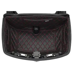 HOGWORKZ® OEM Indian® Tour Pack Liner | Black w/ Red Stitching