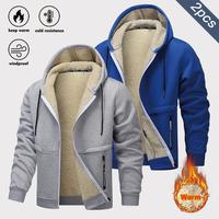 Light Gray Linen Fleece + Blue Fleece