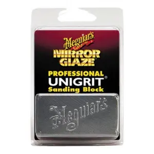 MIR.K2000.EA Meguiar's® Mirror Glaze® Professional Unigrit® K2000 Hi-Tech Finesse Sanding Block, 2000 Grit