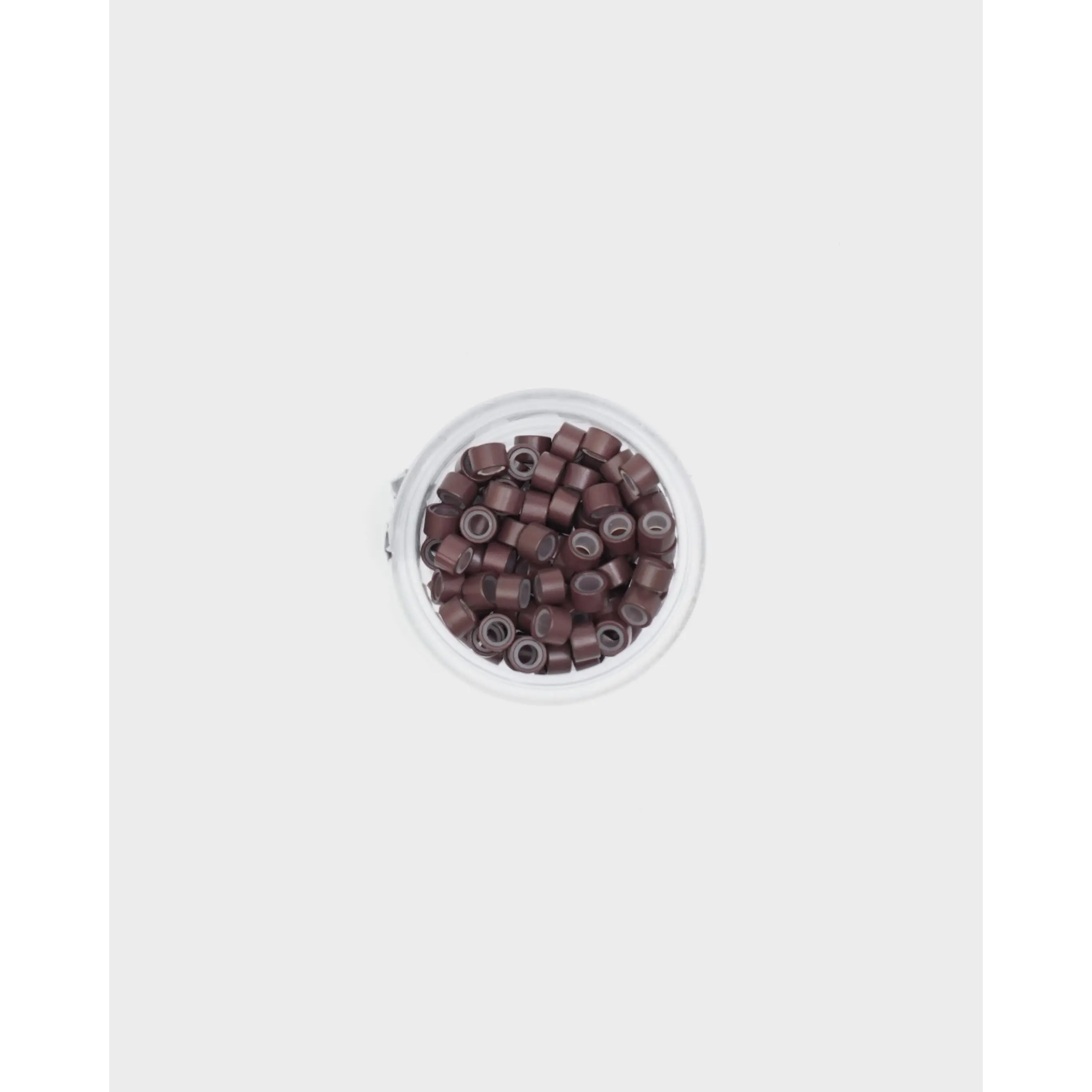 Silicone Beads - Medium Brown Silicone Beads - Medium Brown