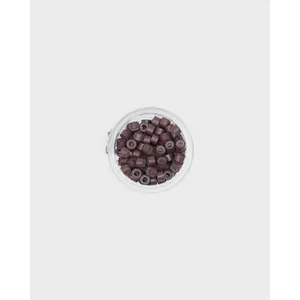 Silicone Beads - Medium Brown