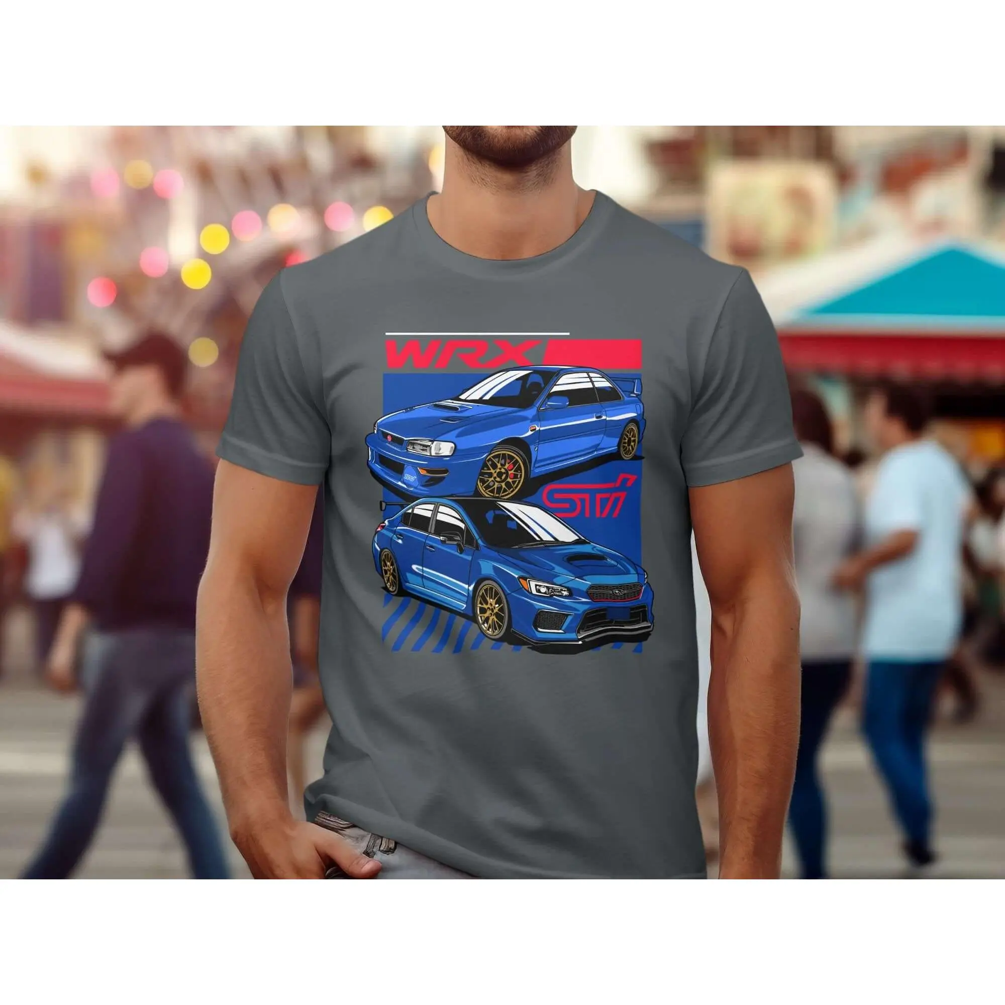 Subaru WRX STI Fan T-Shirt, Automotive Enthusiast Tee, Car Lover Gift, Unisex Sports Car Shirt