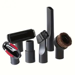 Vacuum cleaner accessories set (6-piece set), with 32/35 adapter + flat suction + two-in-one suction + sofa suction + horse round brush + PP square brush.Suitable for all kinds of vacuum cleaners. Vacuum Cleaner Attachments Vacuum Nozzles