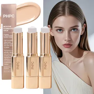PHPC Rose Gold Thermal Concealer Foundation Stick for Flawless Coverage Dual Function Natural Look & Hot Gradient 01#