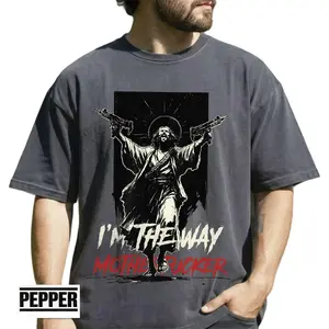 Uzi Jesus Shirt Dungeon Crawler Carl Princess Donut Tactical God Badass Christian Humor Gift