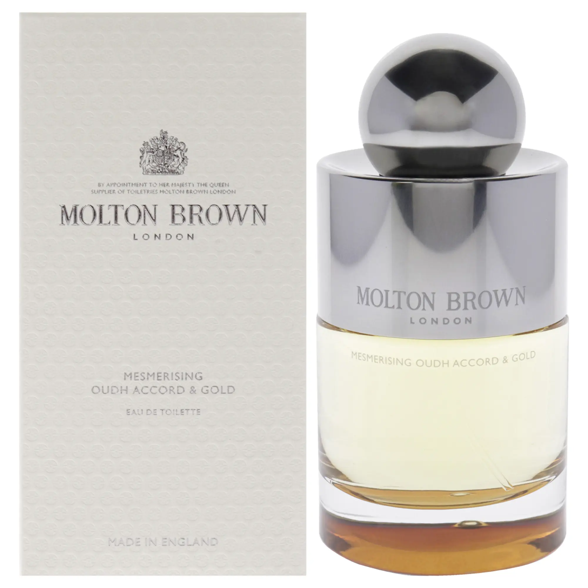 Mesmerising Oudh Accord and Gold by Molton Brown for Unisex - 3.3 oz EDT Spray