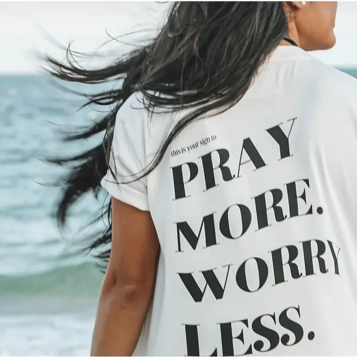 Inspiration Women's Inspirational Graphic Tshirt, Casual Cute Shortsleeve Round Neck Top in 100% Cotton, Breathable, Lady, Positive Quotes, Soft Cotton, Vibe, Style, Graphic Print, Short Sleeve