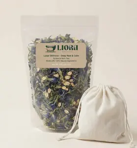 LIORA Botanical Bath Tea – Natural Bath Soak for Sensitive Skin | Oatmeal & Epsom Salt Self Care Ritual