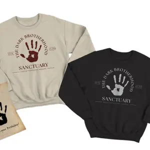 Dark Brotherhood Unisex Sweatshirt - Inspired By The Elder Scrolls Skyrim - Perfect Gift For Gamers And Nerds