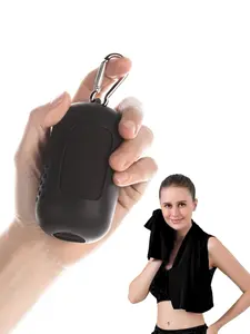 Sports Quick Drying Towel with Hangable Silicone Storage Bag, Portable Skin-friendly Soft Comfortable Towel for Outdoor Workout Running, Sports Towel for Men & Women, Lightweight Soft Towel