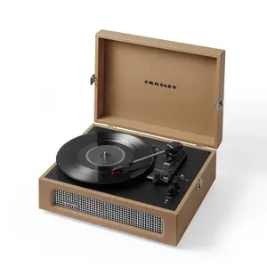 Crosley Voyager Bluetooth Vinyl Record Player - Tan