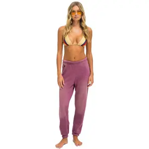 ESSENTIAL SWEATPANTS - FADED BERRY