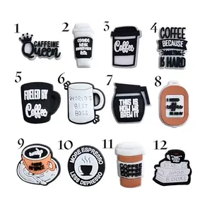 Coffee Shoe Charms! Coffee Shoe Charms!