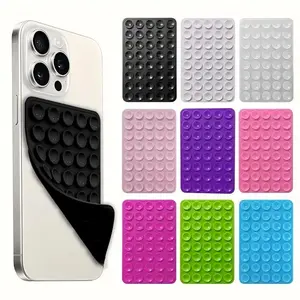 2-Pack Suction Cup Cellphone Stand, Silicone Anti-Slip Phone Holder, Durable & Secure Grip Design, Ideal for Daily Use