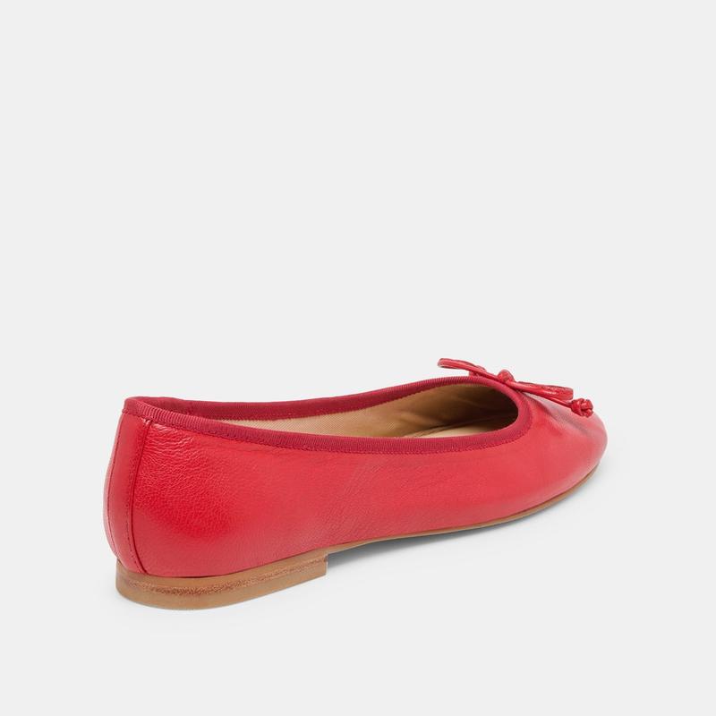 Dolce Vita RITLA BALLET FLATS CHERRY LEATHER