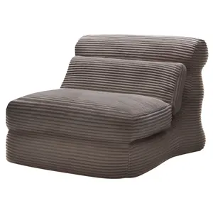 Convertible Sofa Bed Couch - Folding Sofa Bed in Corduroy, Space Saving Floor Bed for Living Room Bedroom