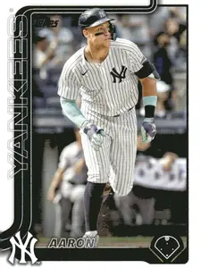 Topps 2025 Aaron Judge #300 New York Yankees Baseball Trading Card NM-MT Condition Officially Licensed Sports Collectible