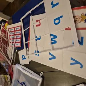 Torlam CVC Word Builder - Kindergarten Classroom Essentials, Phonics Games, Reading Letter Sight Words Activities, Flash Cards for Young Learners Alphabet