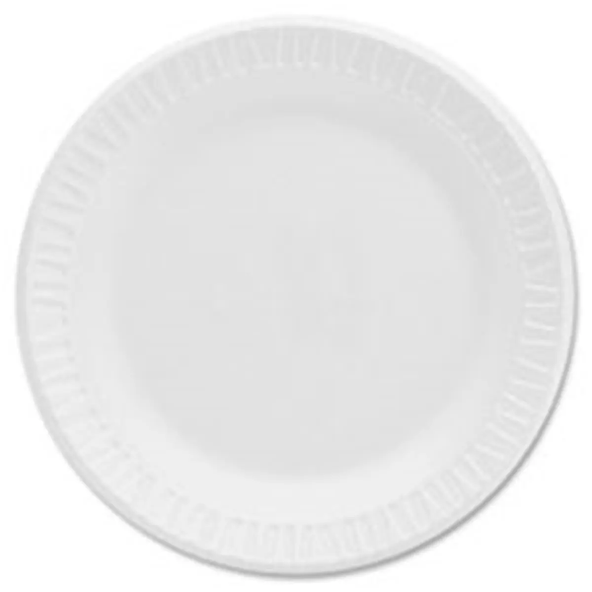 212 MAIN Disposable Heat-Laminated Party Plates, Sturdy Durable Plastic Dinnerware with Insulation for Hot/Cold Meals, 500-Piece Leak-Proof Plates per Carton for Campfire/BBQ Parties, Disposable Plates