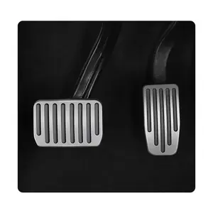 YZ For Tesla Model 3 Model Y Highland 2017 to 2025 Foot Pedal Fuel Brake Pedal Rest Pedal Pads For Tesla Car Accessories