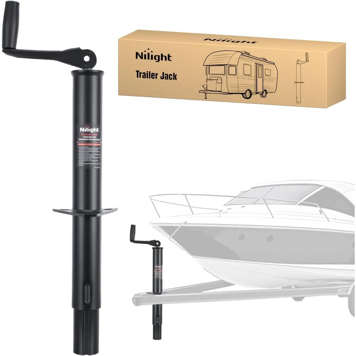 15" 5000lb A-Frame Jack