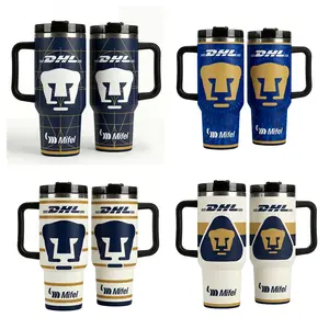 Retro Pumas Mexico Club Soccer Tumbler, Cup Soccer Club Mug Fan Drinkware Gift, Gift for fan, Mug Fan Drinkware Gift