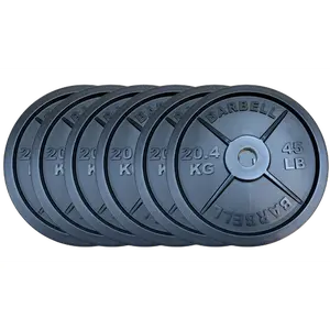 Fake Weights Commercial Grade - 45 LB Barbell Weight Plates 3 Pairs