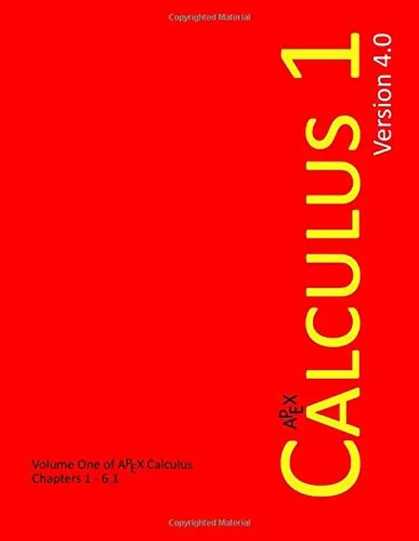 USED Book - APEX Calculus 1 by Dr. Gregory Hartman (Paperback) - english