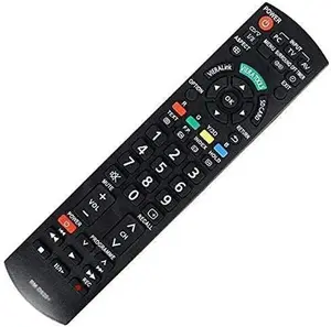Panasonic Replacement Remote Control for RM-D920+ N2QAYB000495 N2QAYB0003 TH-C50FD18 TH-C46FD18 TH-40PE8 TH-40PE8U TH-50PX50U TH-42PX50UA TH-42PX50U TH-37PX50U TH-50PX50 Black