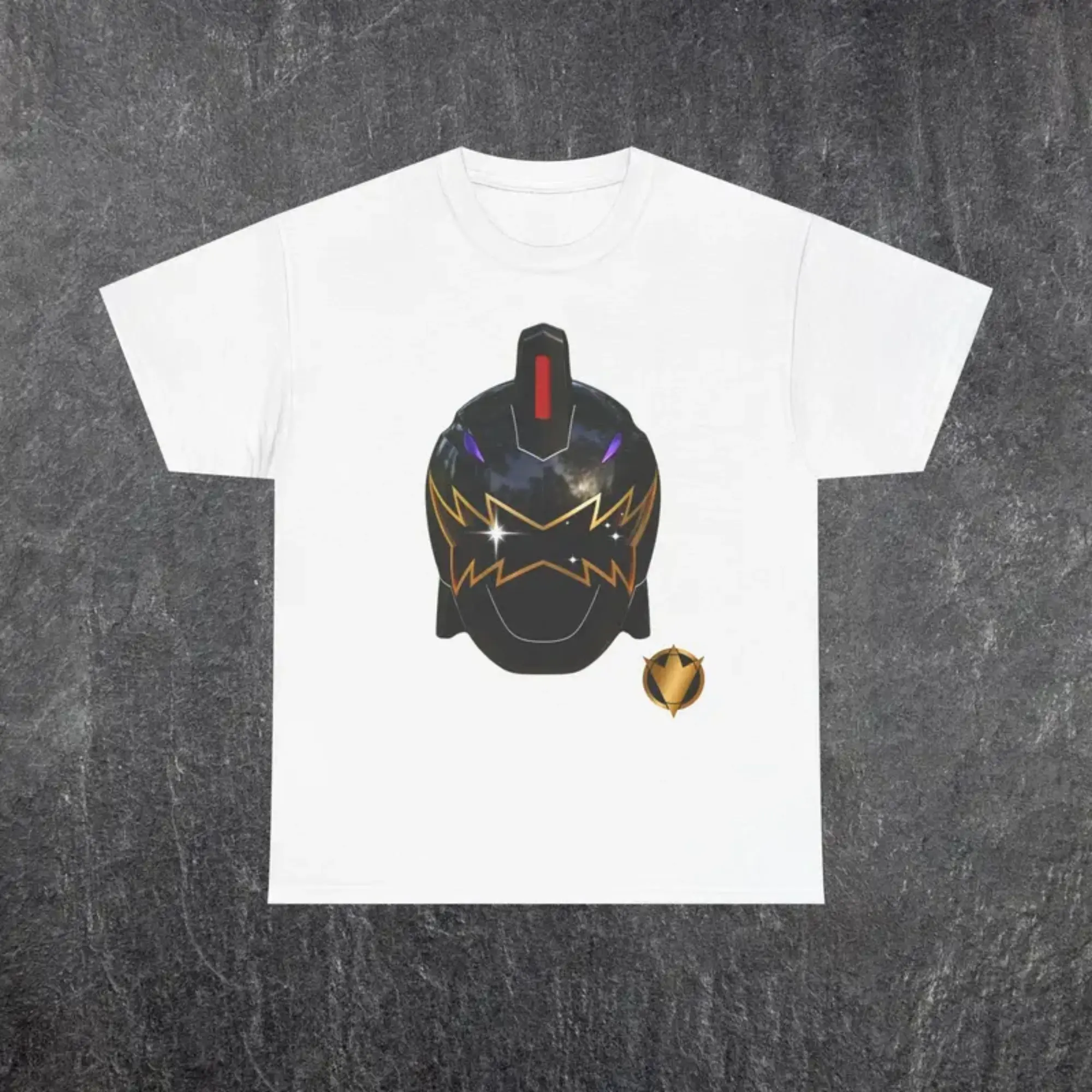 Power Rangers Dino Thunder Black Ranger "Tommy Oliver" Graphic Vintage Casual - Unisex Graphic T-Shirt 100% Cotton, Unisex Shirt Menswear Womenswear Streetwear Cotton Comfort