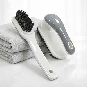 Hard-Bristled Plastic Shoe Brush & Laundry Brush Set — Gentle on Footwear, Specialized for Shoe Cleaning, and Designed to Reach Every Nook and Cranny