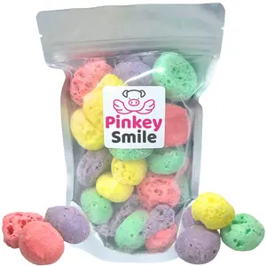 Freeze Dried Candy Fruity Crunch Cubes 4oz - Ships In Box - Deliciously Crunchy, Intense Flavor, Lightweight Snack