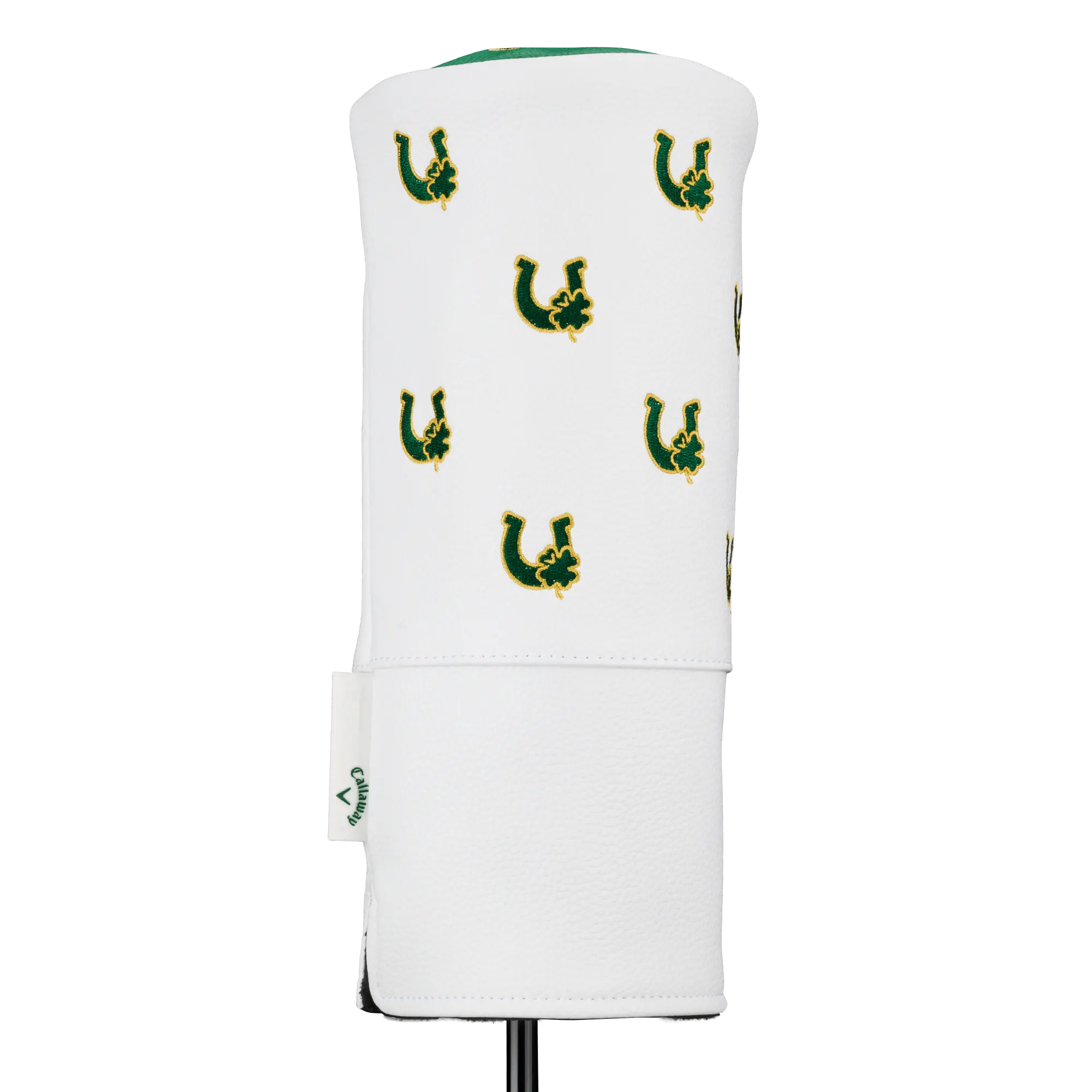 Callaway Golf Lucky Collection Driver Headcover in White/Green